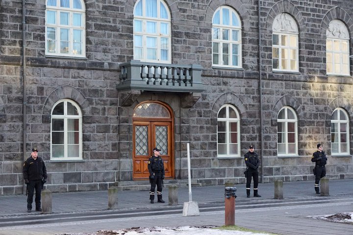 Alþingi - Mótmæli 13. febrúar 2019