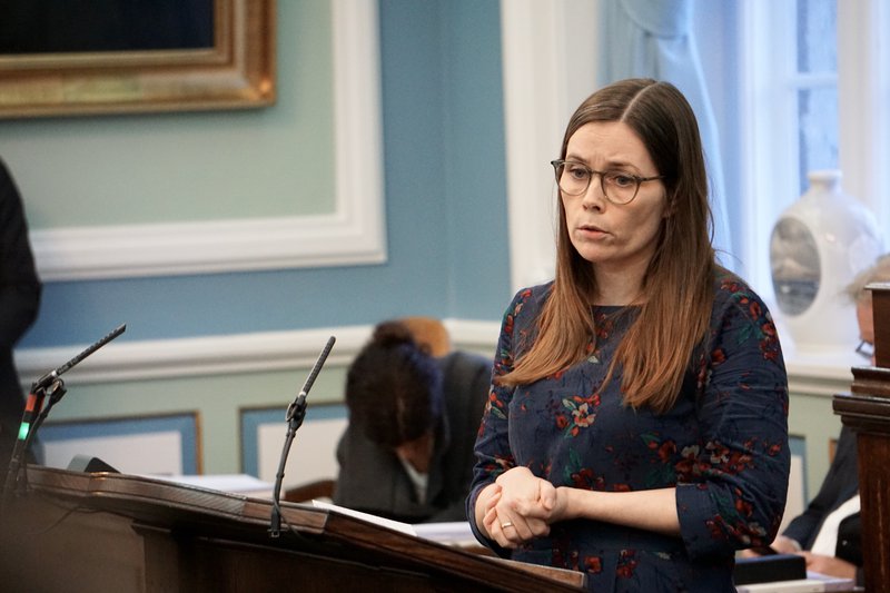 Katrín Jakobsdóttir Mynd: Bára Huld Beck