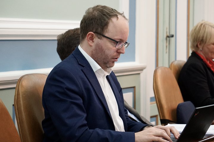 Smári McCarthy, þingmaður Pírata.