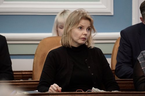 Steinunn Þóra Árnadóttir þingmaður Vinstri grænna. Mynd: Bára Huld Beck