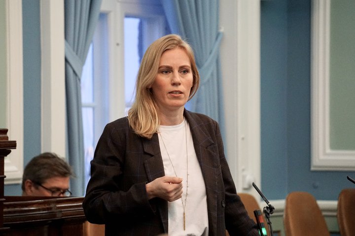 Halldóra Mogensen, þingmaður Pírata.