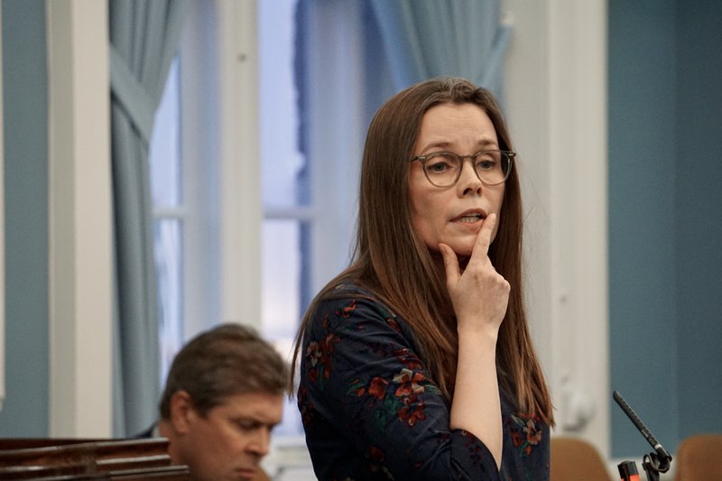 Katrín Jakobsdóttir forsætisráðherra.