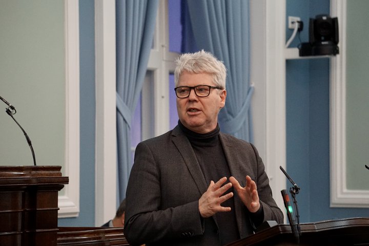 Guðmundur Andri Thorsson, þingmaður Samfylkingarinnar.