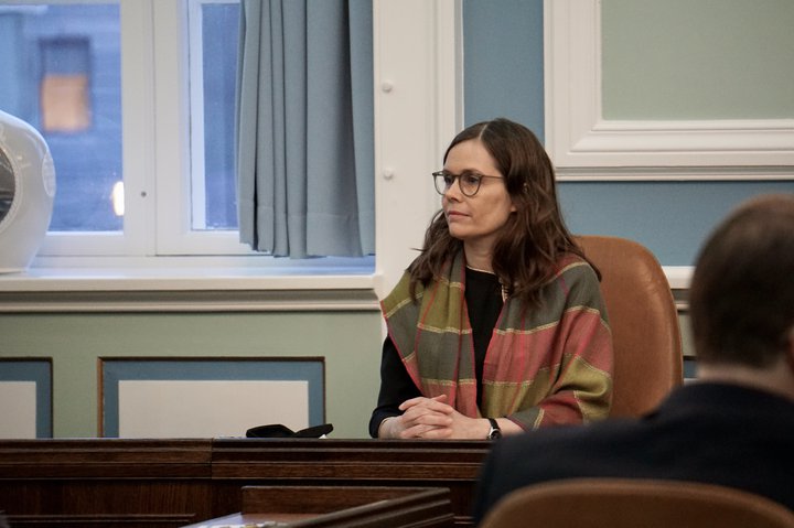 Katrín Jakobsdóttir forsætisráðherra.