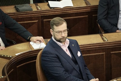 Björn Leví Gunnarsson, þingmaður Pírata. Mynd: Bára Huld Beck