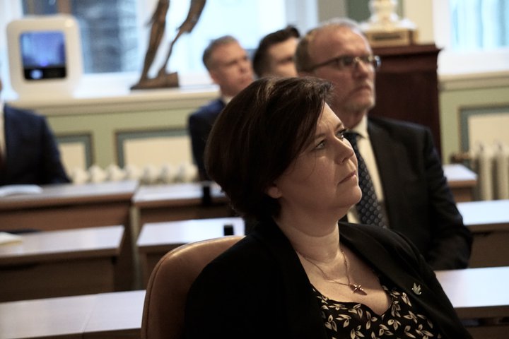 Ásthildur Lóa Þórsdóttir þingmaður Flokks fólksins.