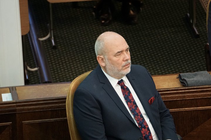 Logi Einarsson formaður Samfylkingarinnar.