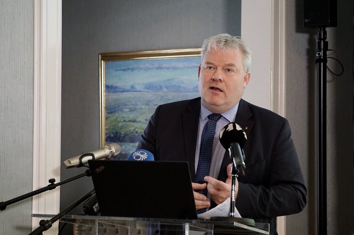 Sigurður Ingi Jóhannsson, formaður Framsóknarflokksins og samgöngu- og sveitarstjórnarráðherra.