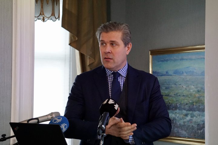 Bjarni Benediktsson, fjármála- og efnahagsráðherra og formaður Sjálfstæðisflokksins.