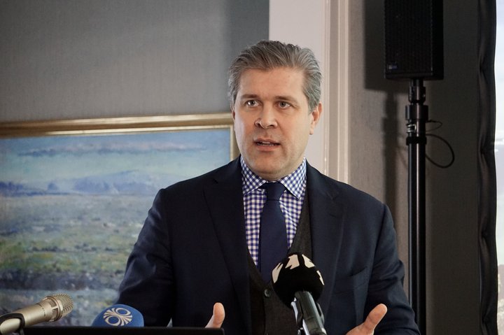 Bjarni Benediktsson fjármála- og efnahagsráðherra.