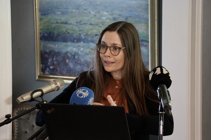Katrín Jakobsdóttir, forsætisráðherra.