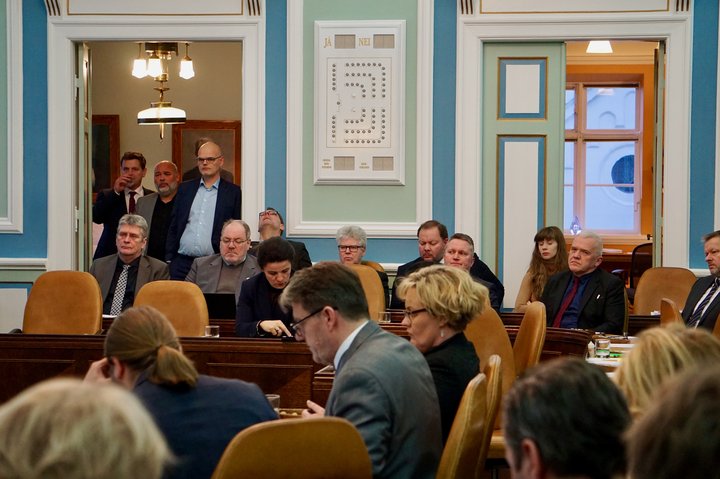 Alþingi - Janúar 2018