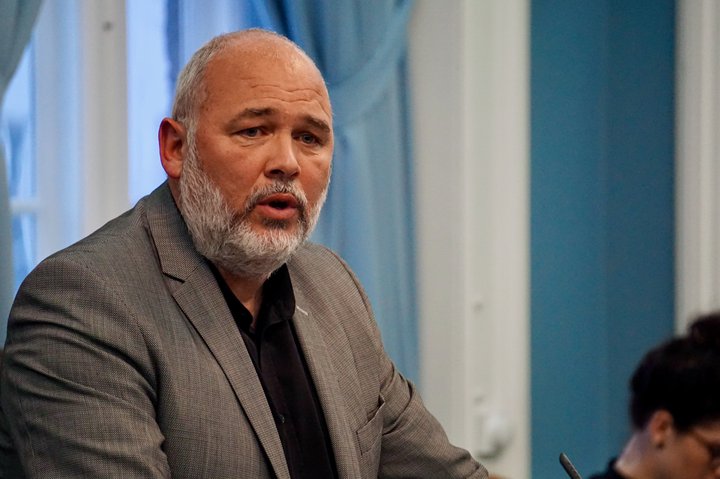 Logi Einarsson, formaður Samfylkingarinnar.