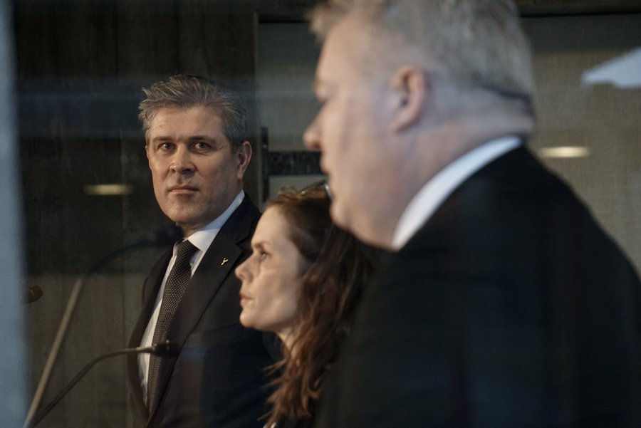 Mynd: Bára Huld Beck Nýr stjórnarsáttmáli kynntur 28. nóvember 2021