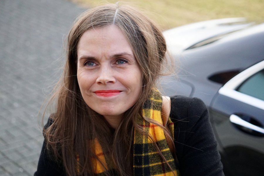 Mynd: Bára Huld Beck Katrín Jakobsdóttir