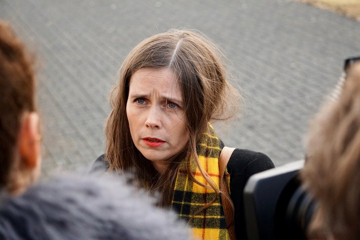 Katrín Jakosbsdóttir, forsætsiráðherra.