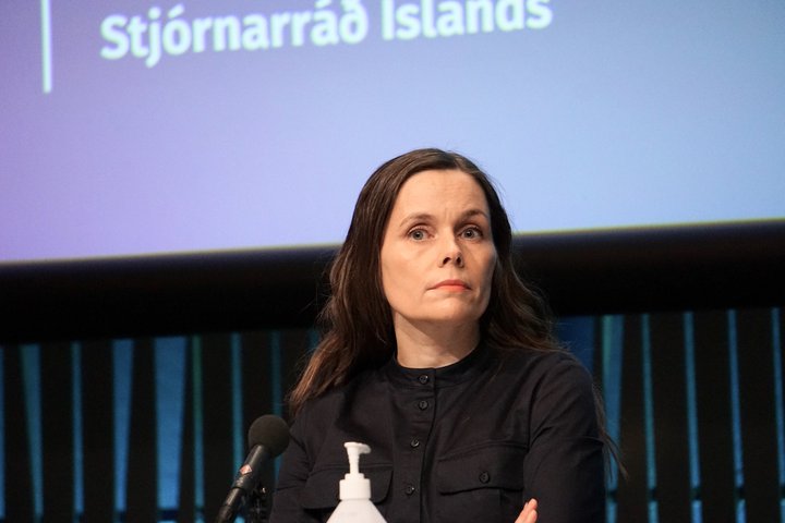 Katrín Jakobsdóttir, forsætisráðherra og formaður VG.