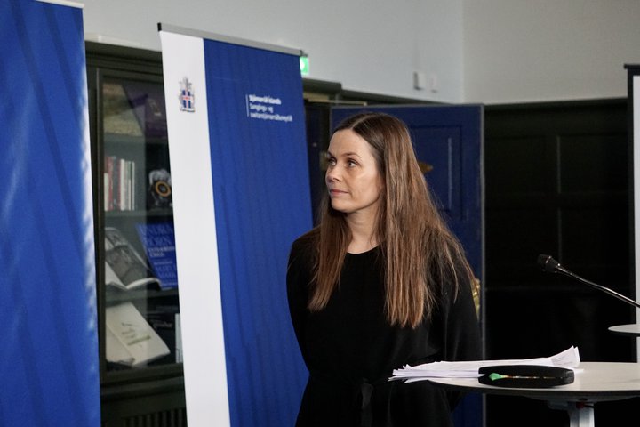 Katrín Jakobsdóttir, forsætisráðherra.