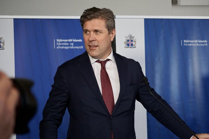 Bjarni Benediktsson fjármála- og efnahagsráðherra.