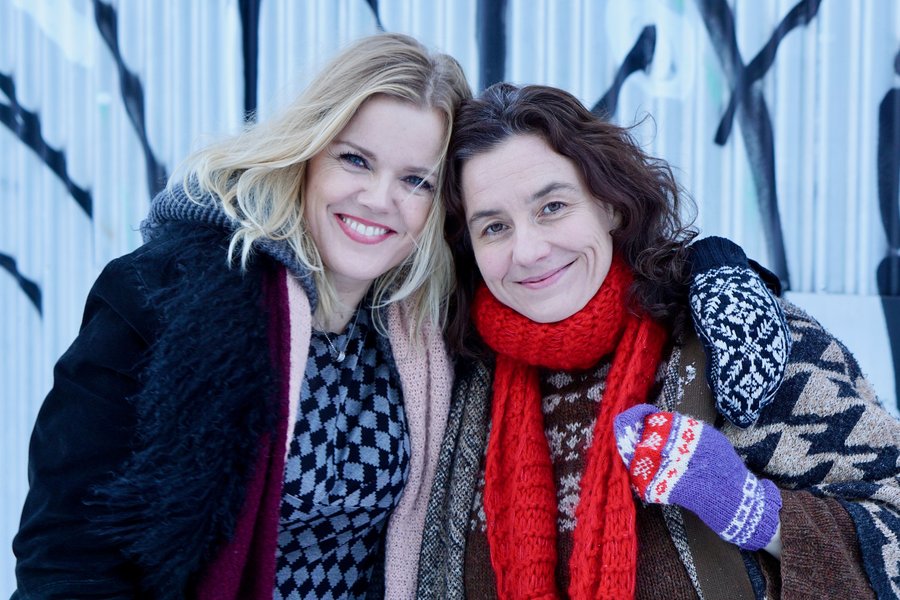 Bára Huld Beck Berglind Rós Magnúsdóttir og Auður Jónsdóttir