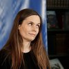 Katrín Jakobsdóttir, formaður Vinstri grænna og forsætisráðherra.