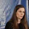 Katrín Jakobsdóttir, formaður Vinstri grænna og forsætisráðherra.