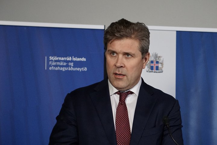 Bjarni Benediktsson fjármála- og efnahagsráðherra.