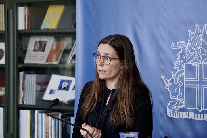 Katrín Jakobsdóttir, forsætisráðherra.