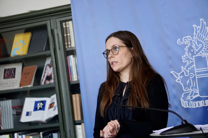 Katrín Jakobsdóttir forsætisráðherra