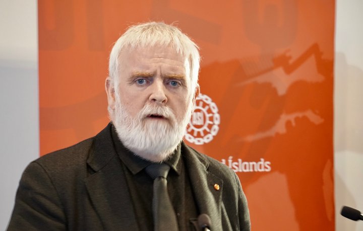 Gylfi Arnbjörnsson, forseti ASÍ.