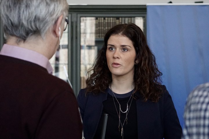 Þórdís Kolbrún Reykfjörð Gylfadóttir er ráðherra ferðamála.