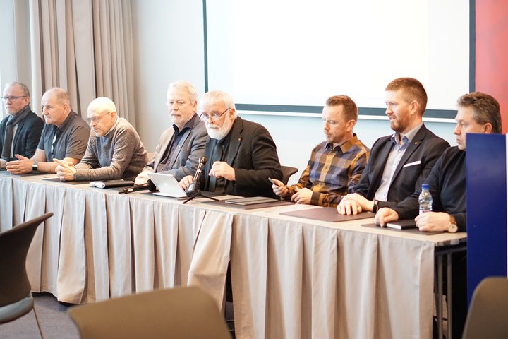 Af formannafundi ASÍ í dag.