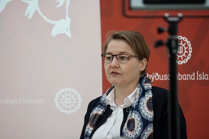 Drífa Snædal, forseti ASÍ.