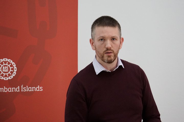 Kristján Þórður Snæbjörnsson er starfandi forseti ASÍ.