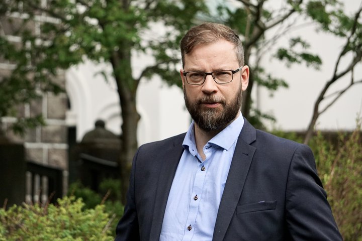 Björn Leví Gunnarsson, þingmaður Pírata.