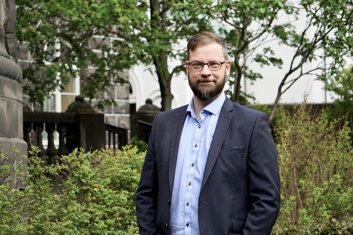 Björn Leví Gunnarsson, þingmaður Pírata.