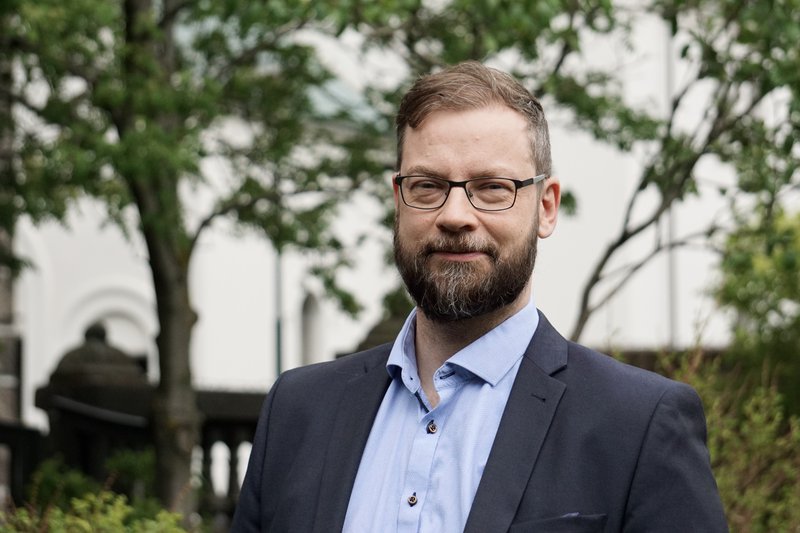 Björn Leví Gunnarsson þingmaður Pírata. Mynd: Bára Huld Beck