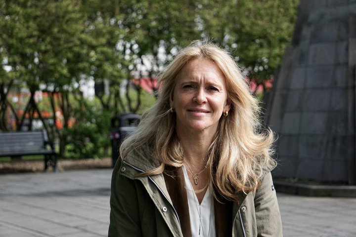 Þorgerður Katrín Gunnarsdóttir formaður Viðreisnar og fyrsti flutningsmaður frumvarpsins.