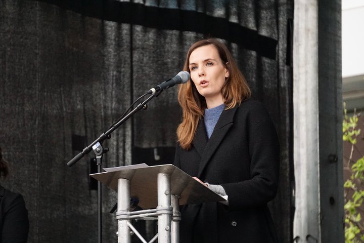 Sonja Ýr Þorbergsdóttir er formaður BSRB.