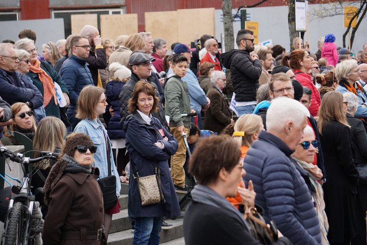 1. maí 2019 - Hópur af fólki