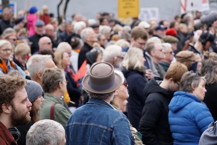 1. maí 2019 - Hópur af fólki