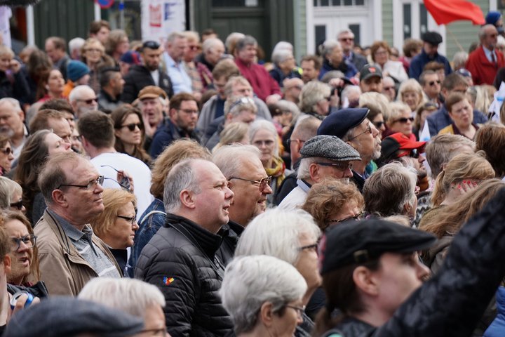 1. maí 2019 - Hópur af fólki
