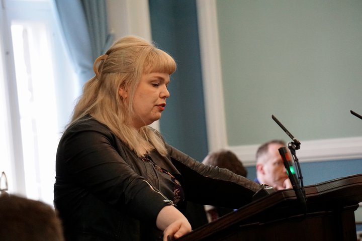 Þórhildur Sunna Ævarsdóttir, þingmaður Pírata.