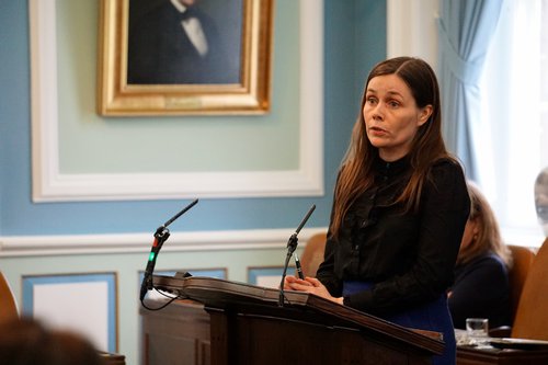 Katrín Jakobsdóttir, forsætisráðherra. Mynd: Bára Huld Beck