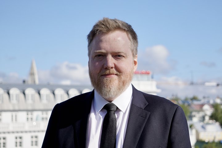 Sigmundur Davíð Gunnlaugsson er formaður Miðflokksins.
