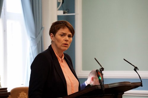 Líneik Anna Sævarsdóttir þingmaður. Mynd: Bára Huld Beck.