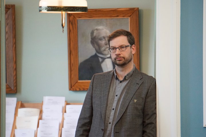 Björn Leví Gunnarsson, þingmaður Pírata.