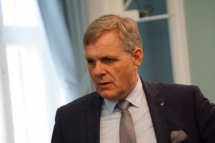Jón Gunnarsson dómsmálaráðherra.