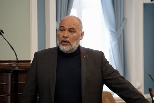 Logi Einarsson, formaður Samfylkingarinnar. Mynd: Bára Huld Beck