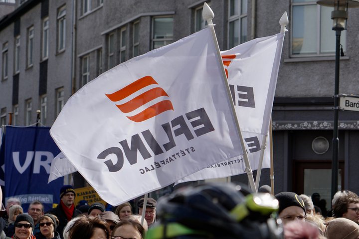 Efling og VR - Kröfuganga 1. maí 2018